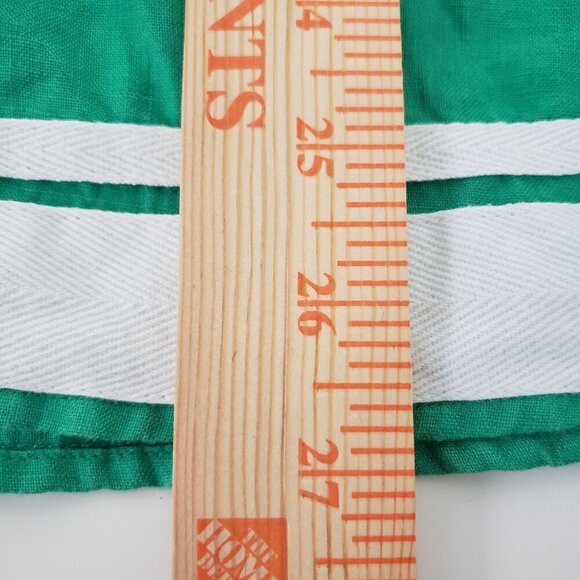 Crown & Ivy Linen Tunic Green Preppy Lightweight Womens Size Large - Picture 10 of 10